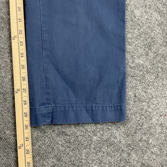 Polo Ralph Lauren Chino Pants Mens size 38x30 Blue Pocket Logo - Picture 5 of 9